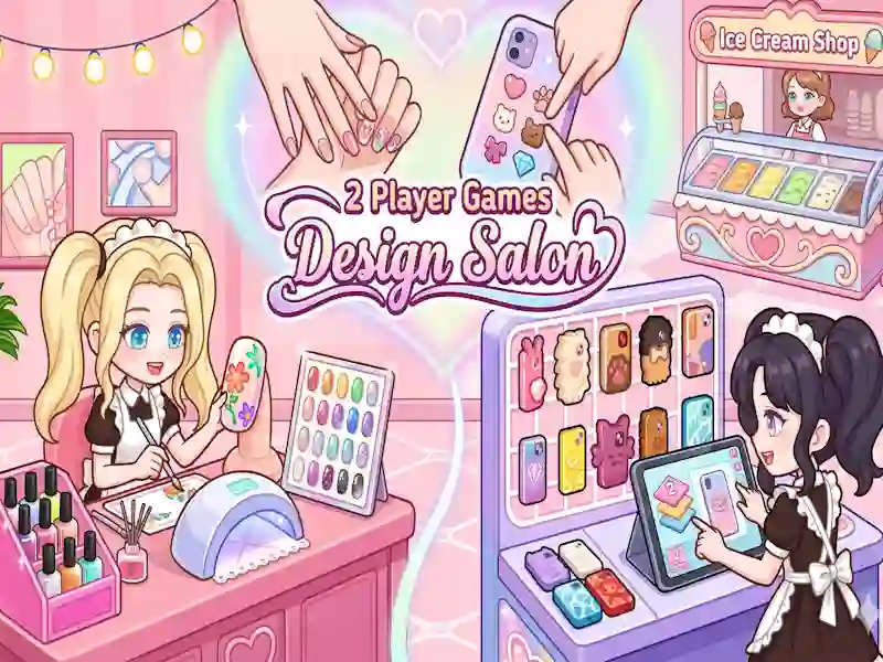 Gra 2 Player Games Design Salon w Internecie