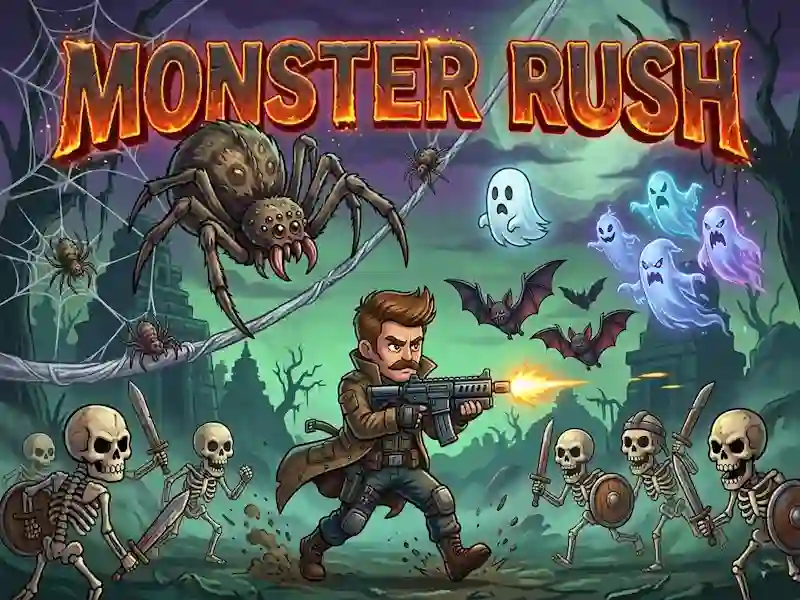 Gra Monster Man Rush w Internecie