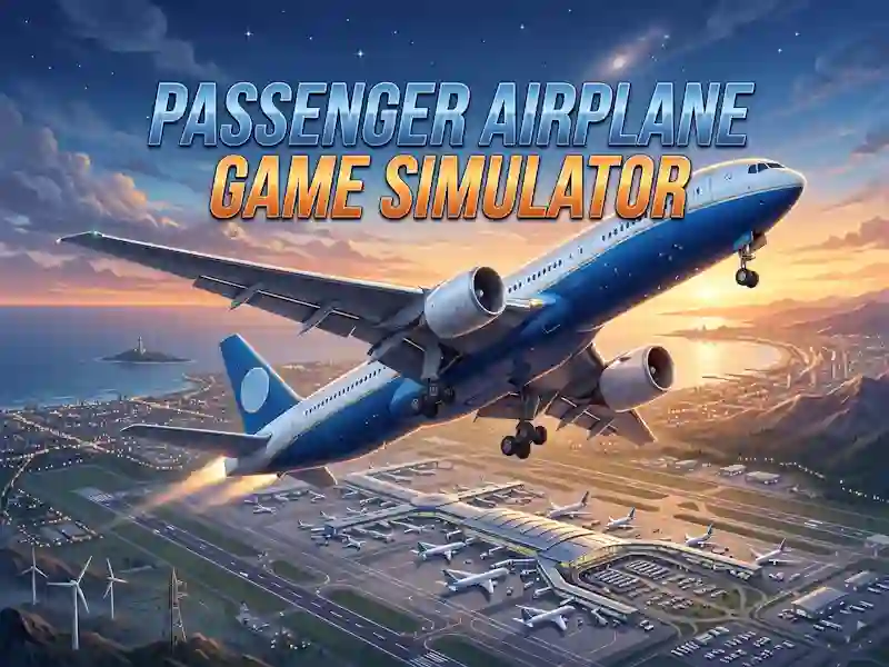Gra Passenger Airplane Game Simulator w Internecie