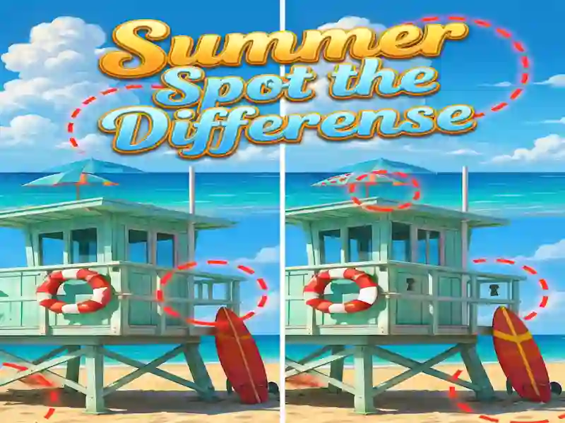 Gra Summer Spot the Differense w Internecie