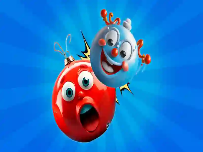 Gra Noworoczne zabawki: Połącz piłki 3d w Internecie