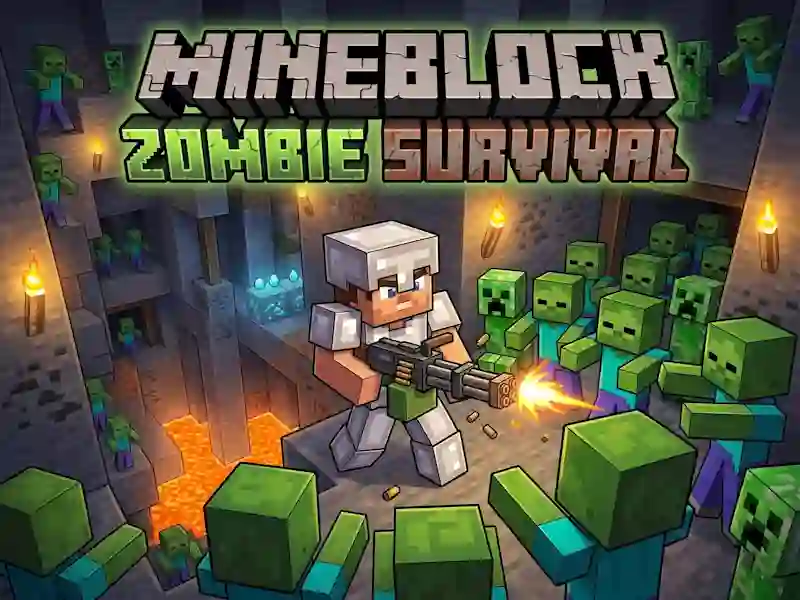 Gra Mineblock Zombie Survival w Internecie