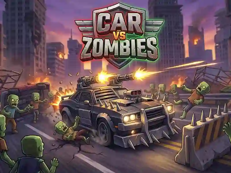 Gra Car VS Zombies w Internecie