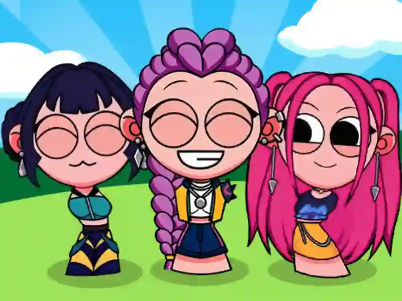 Gra Rytmy muzyczne dla studia K-pop w Internecie