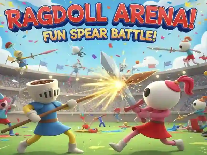 Gra Rag Doll Arena: zabawna bitwa na włócznie w Internecie
