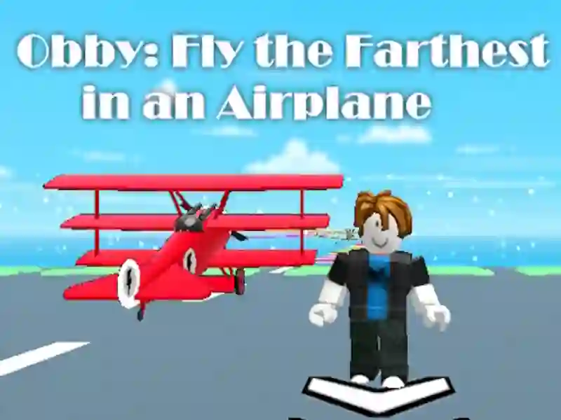 Gra Obby: leć najdalej samolotem w Internecie Gra Obby: leć najdalej samolotem w Internecie