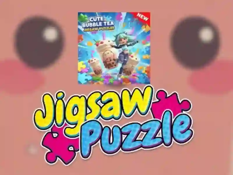 Gra Puzzle: urocza herbata z bąbelkami w Internecie