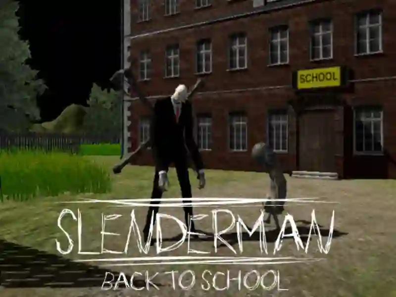 Gra Slenderman: Powrót do szkoły w Internecie