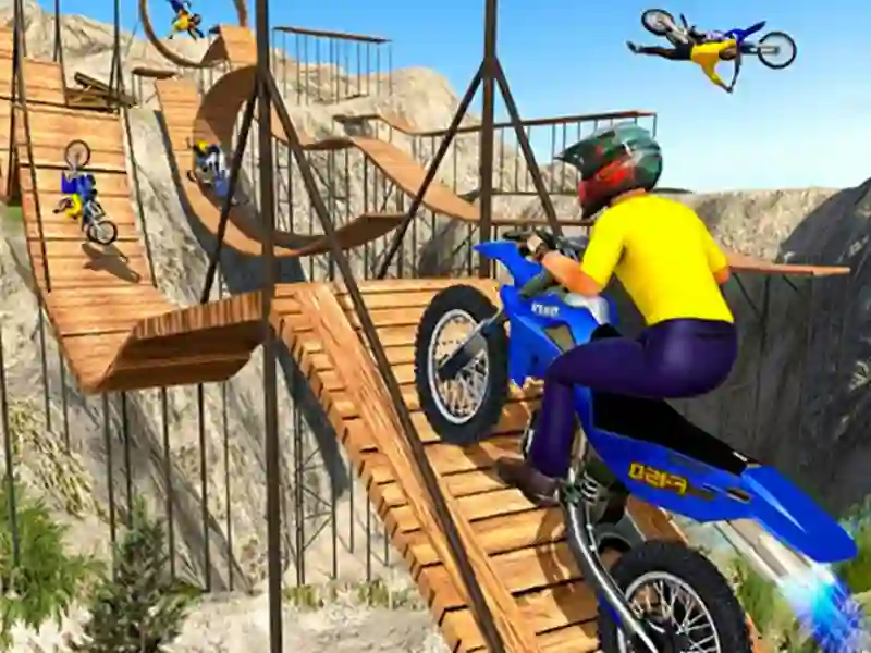 Gra Akrobacje motocyklowe w Internecie Gra Akrobacje motocyklowe w Internecie