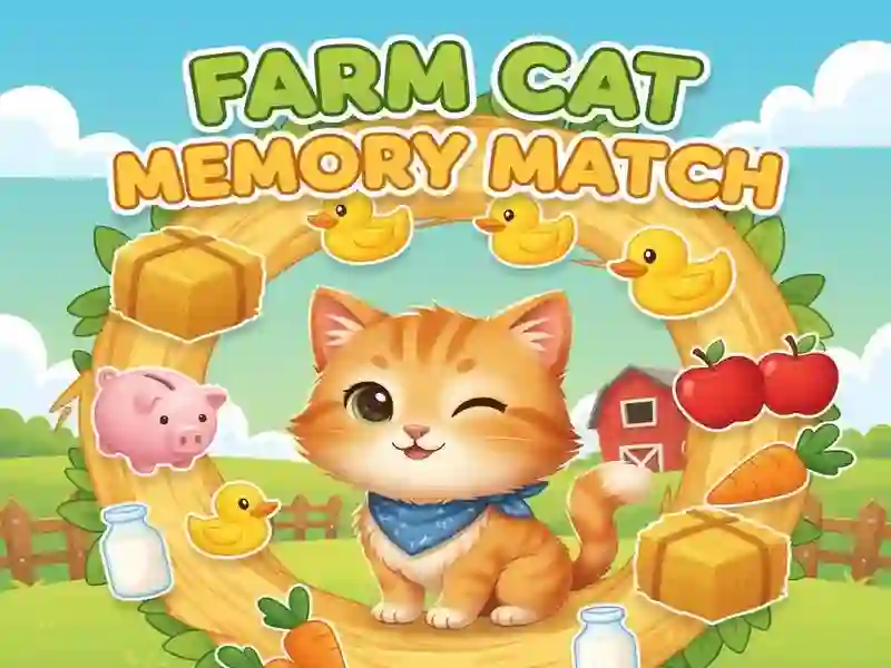 Gra Farm Cat: Mecz pamięci w Internecie Gra Farm Cat: Mecz pamięci w Internecie
