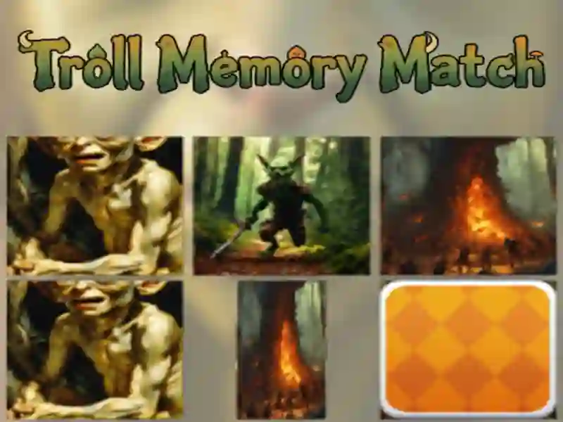 Gra Trolls: Memory Match w Internecie