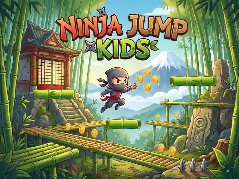Gra Ninja Jump Kids w Internecie