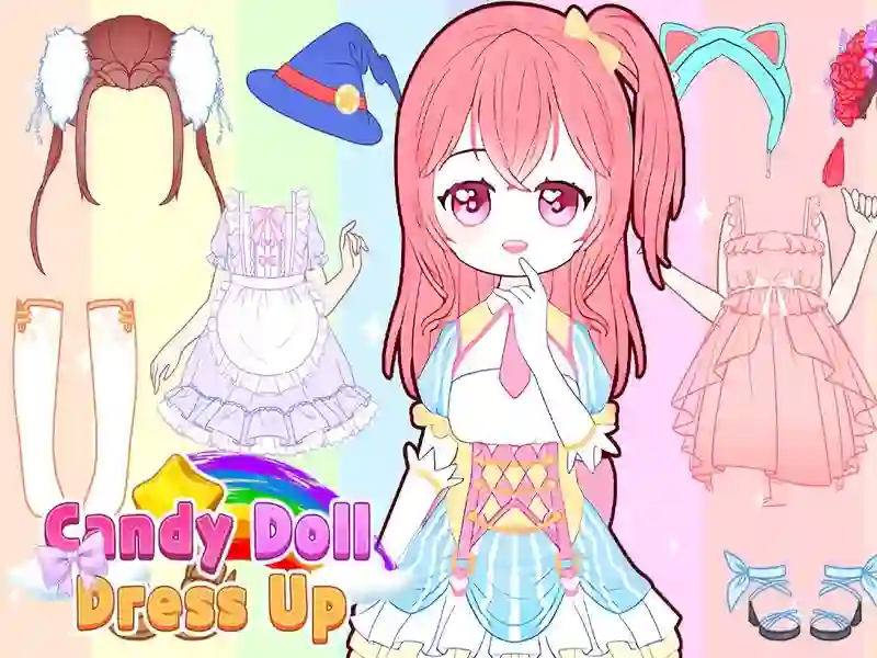 Gra Candy Doll: Dress w Internecie