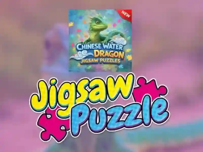 Gra Puzzle: chiński smok wodny w Internecie