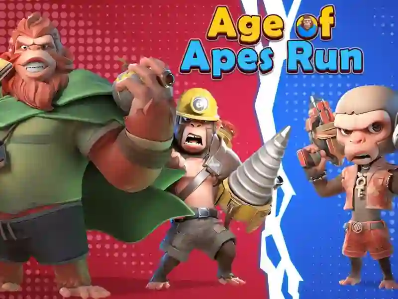 Gra Era małp biegnie w Internecie