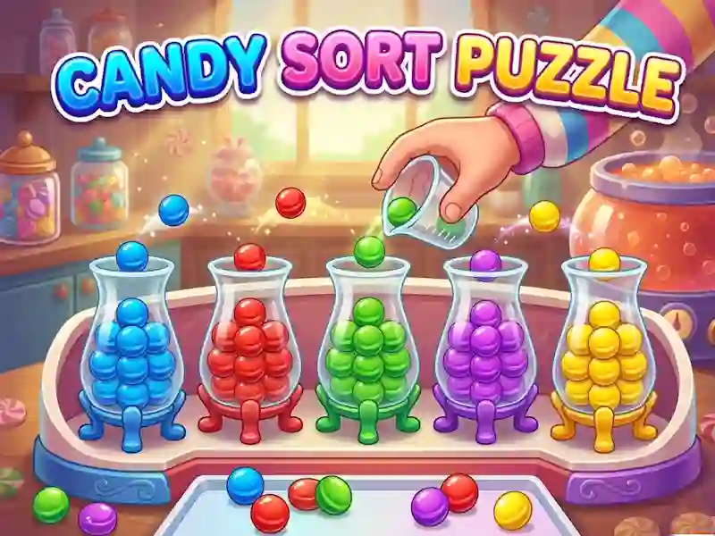 Gra Candy Sort Puzzle w Internecie