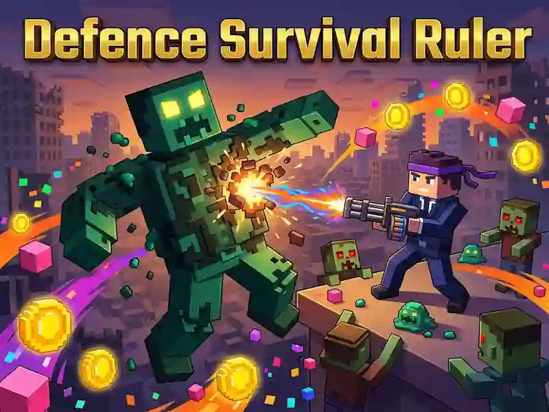 Gra Defence Survival Ruler w Internecie