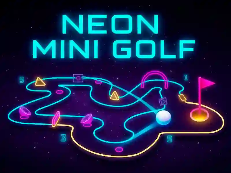 Gra Neonowy minigolf w Internecie