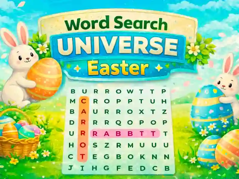 Gra Word Search Universe Easter w Internecie