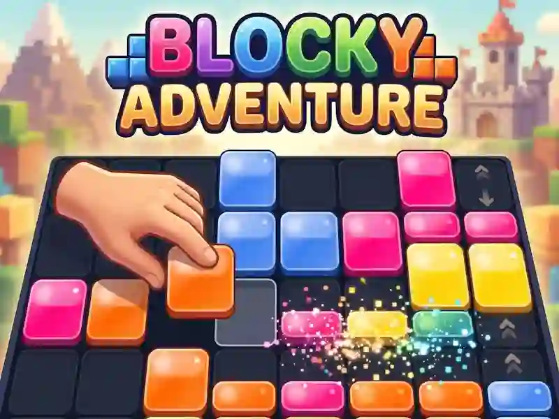 Gra Blocky adventure w Internecie