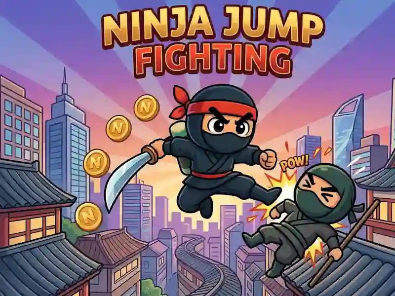 Gra Ninja Jump fighting w Internecie