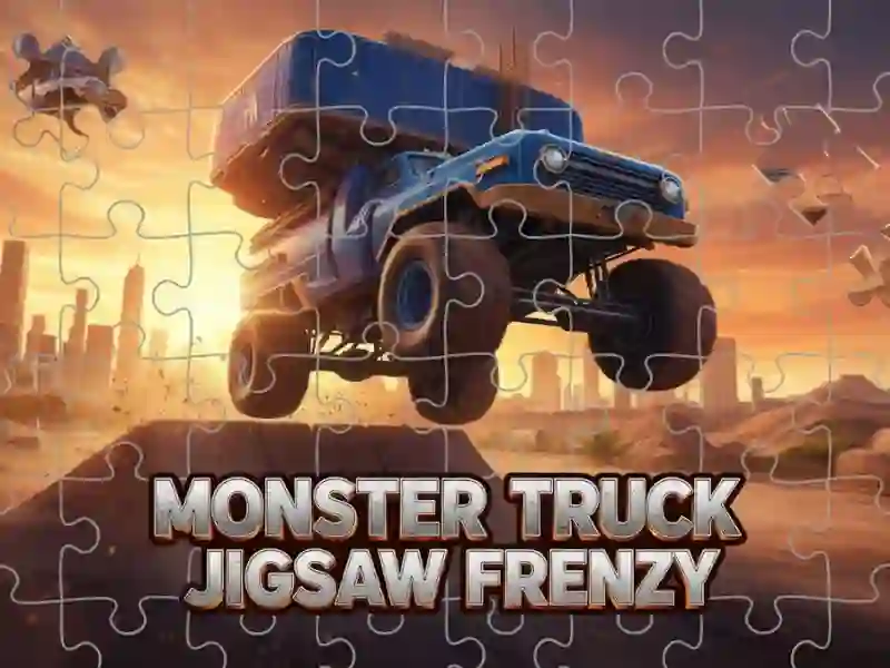 Gra Układanka: Szaleństwo Monster Trucków w Internecie