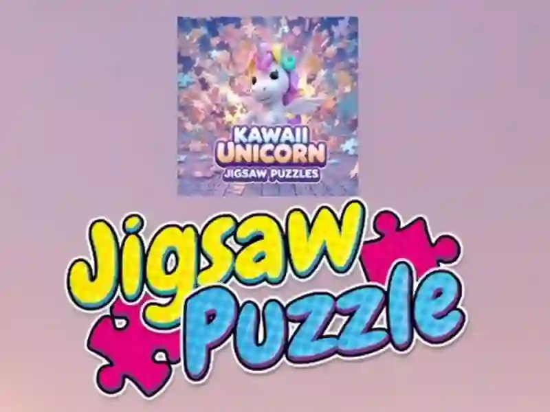 Gra Puzzle: Kawaii Unicorn w Internecie