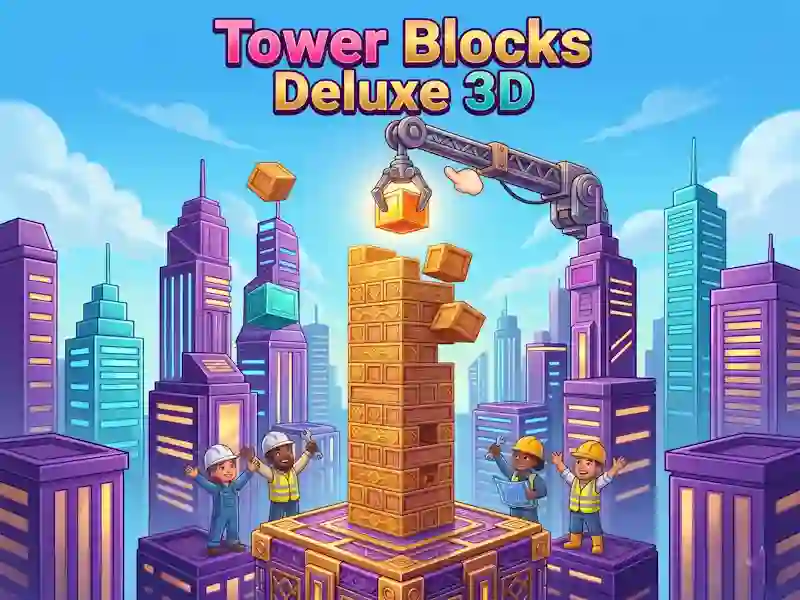 Gra Tower Blocks Deluxe 3D w Internecie