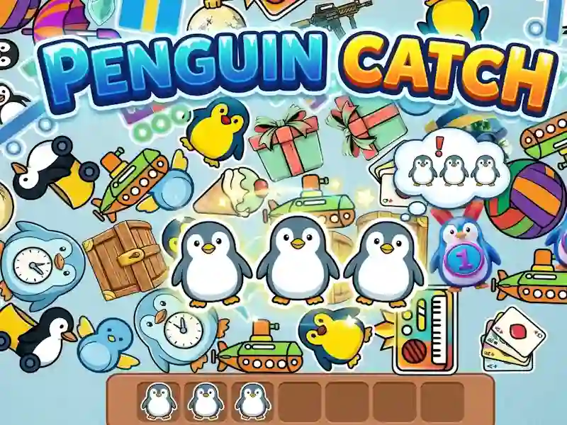 Gra Penguin catch w Internecie