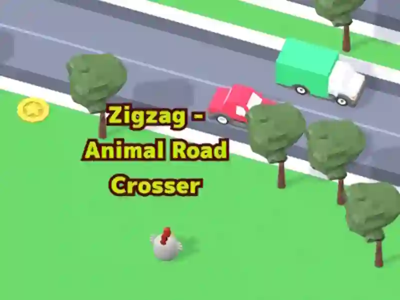 Gra Zygzak- zwierzę przechodzące przez drogę w Internecie Gra Zygzak- zwierzę przechodzące przez drogę w Internecie