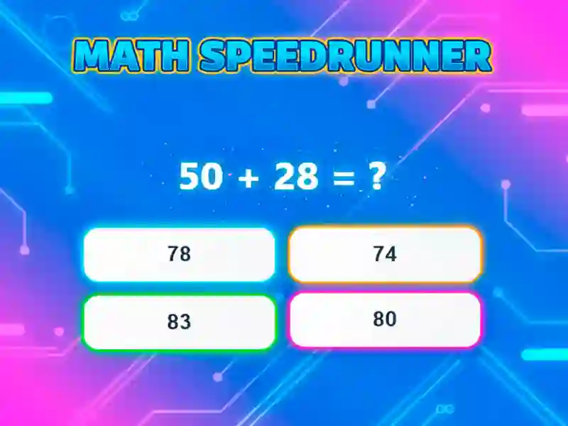 Gra Math Speedrunner w Internecie