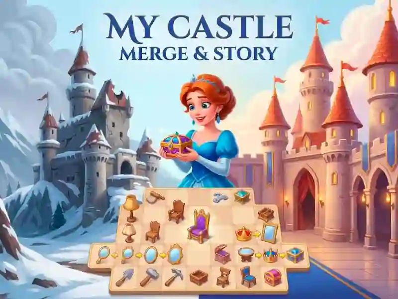 Gra My Castle. Merge & Story w Internecie