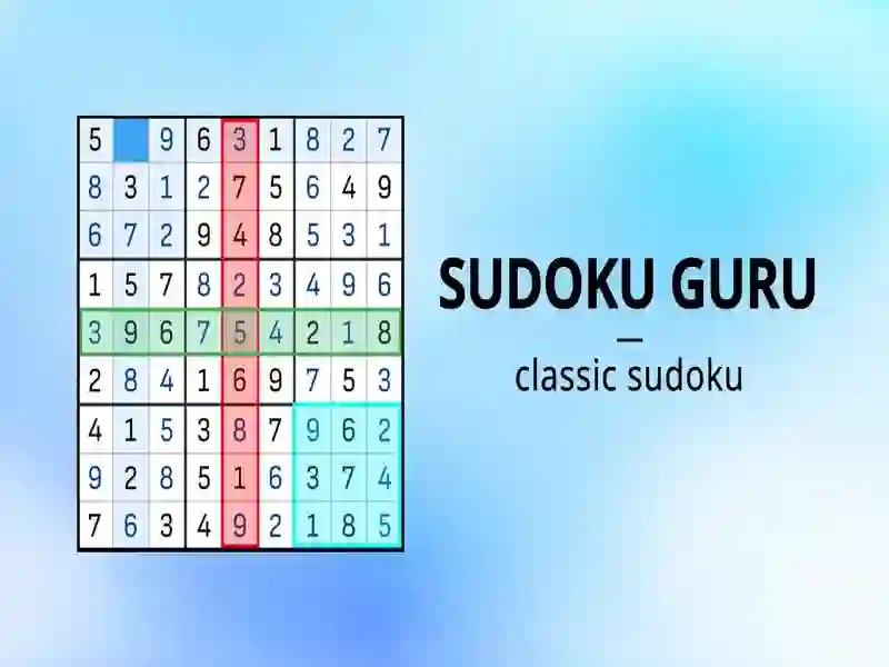 Gra Guru Sudoku w Internecie Gra Guru Sudoku w Internecie