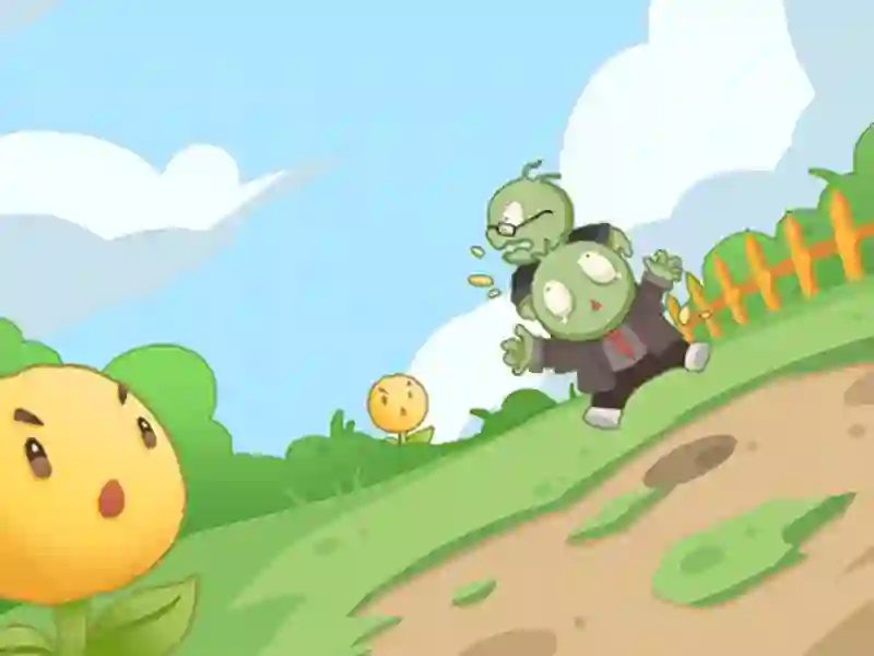 Gra Zombie przeciwko Słoneczowi w Internecie