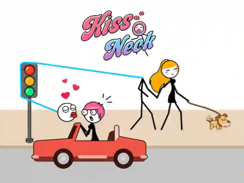 Gra Pocałunek w szyję w Internecie