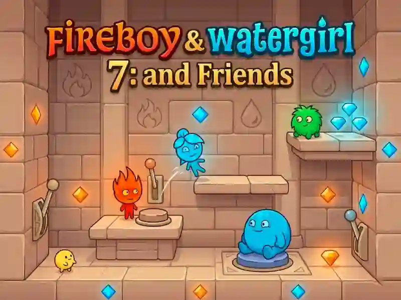 Gra Fireboy & Watergirl 7: and Friends w Internecie