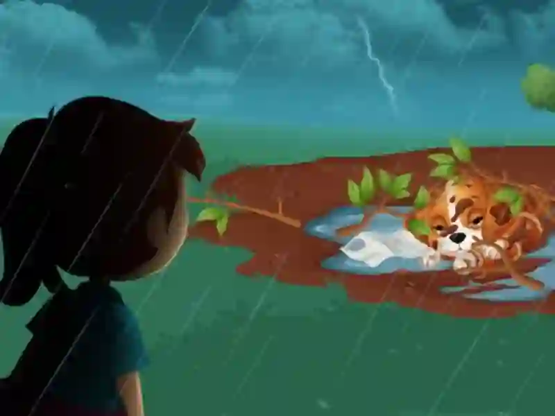 Gra Zbawienie utraconego szczeniaka w Internecie