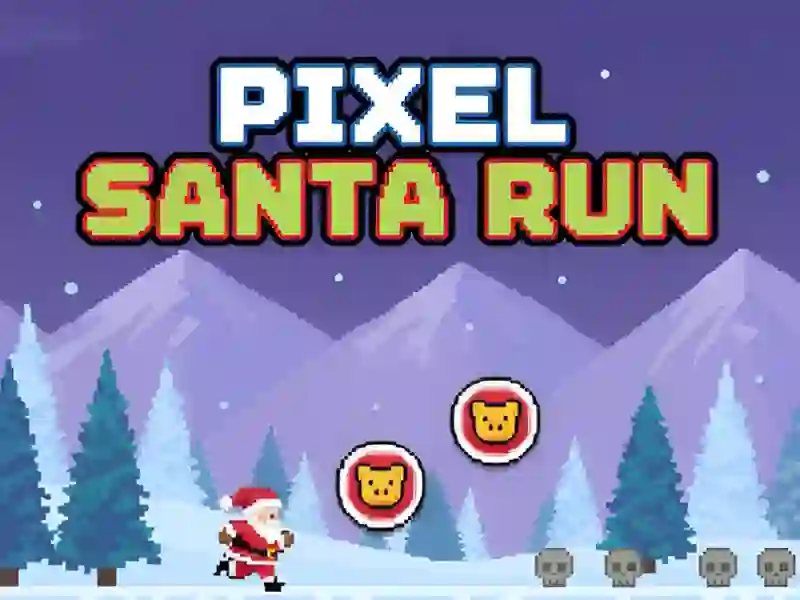 Gra Pixel Santa działa w Internecie