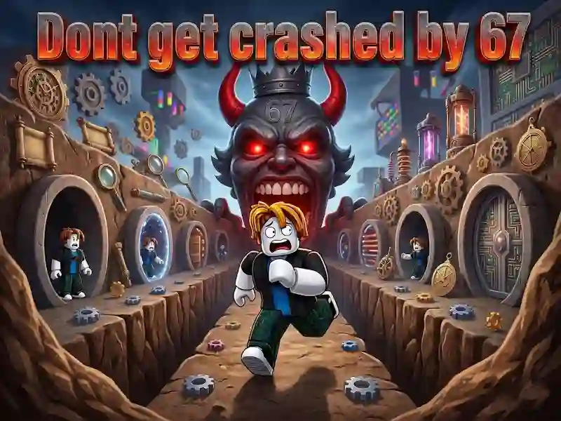 Gra Nie daj się zmiażdżyć liczbie 67 w Internecie