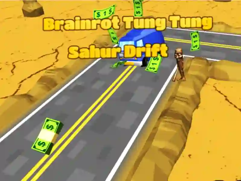 Gra Brainrrot Tung Tung Sahur Drift w Internecie
