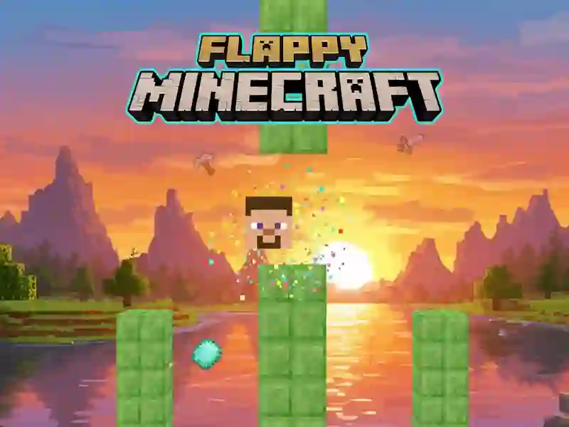 Gra Flappy Minecraft w Internecie