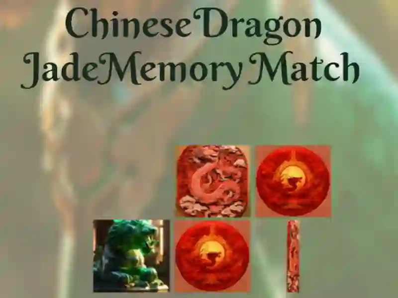 Gra Chinese Jade Dragon: Memory Match w Internecie