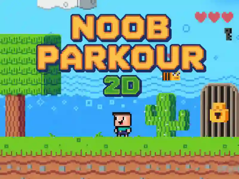 Gra Noob: Parkour 2D w Internecie