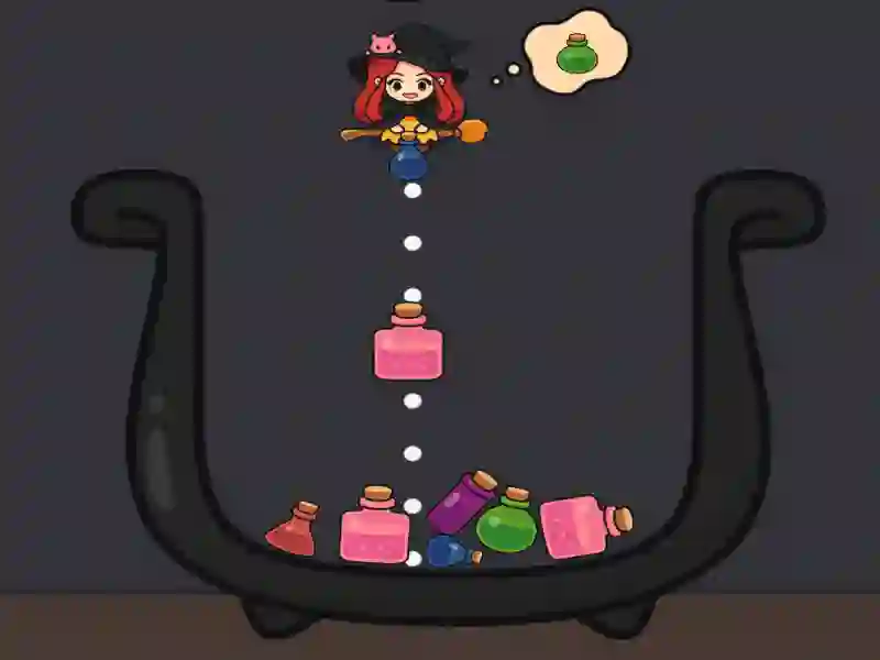 Gra Połączenie mikstur czarownic w Internecie