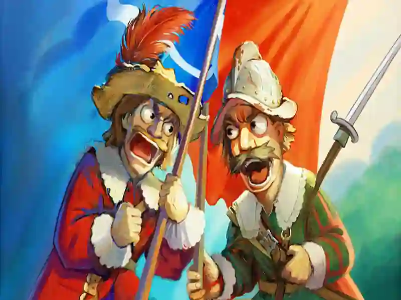 Gra Muszkietera: prochowa przeciwko stali w Internecie