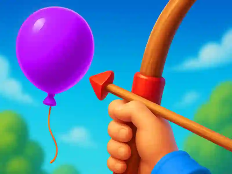 Gra Łucznik: Strzelanie z balonów w Internecie Gra Łucznik: Strzelanie z balonów w Internecie