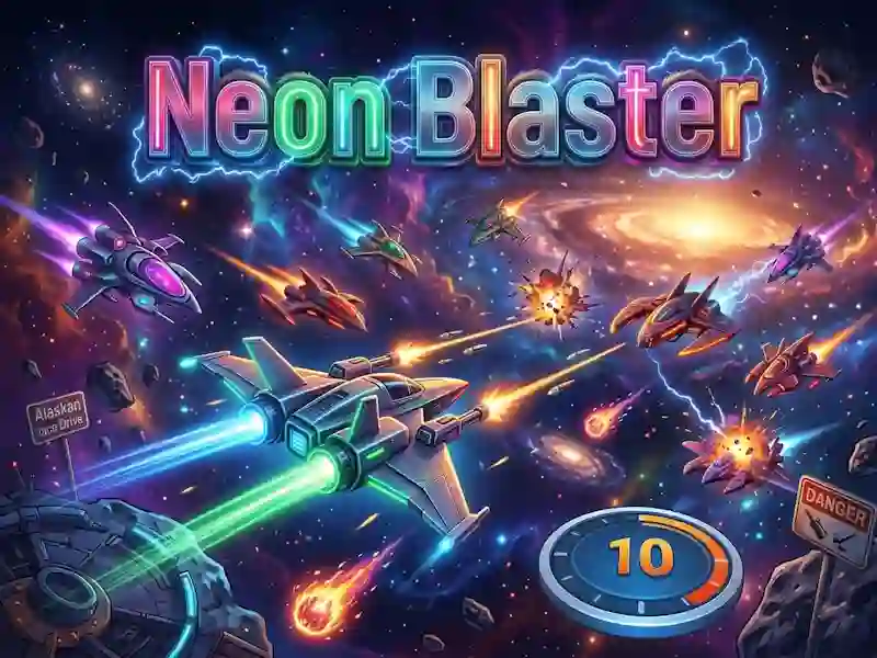 Gra Neonowy blaster w Internecie
