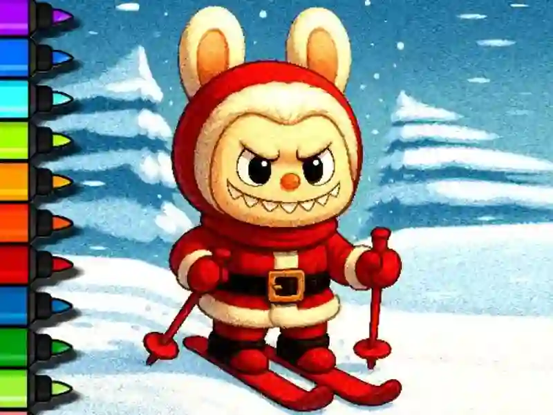 Gra Łatwa koloryzacja Time Labubu w Internecie