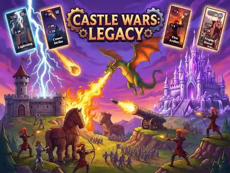 Gra Castle Wars: Legacy w Internecie