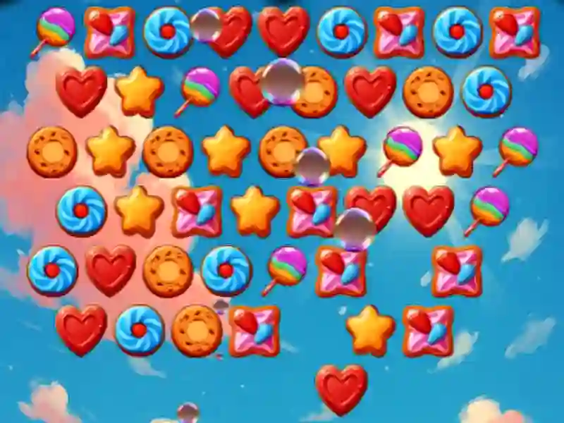 Gra Potrójny rzut słodyczy w Internecie